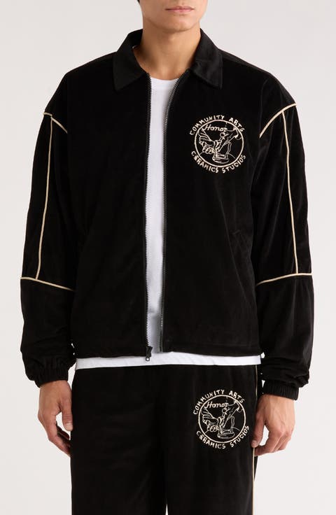 Piped Track Jacket