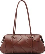 Arezzo Sarah Medium Leather Shoulder Bag