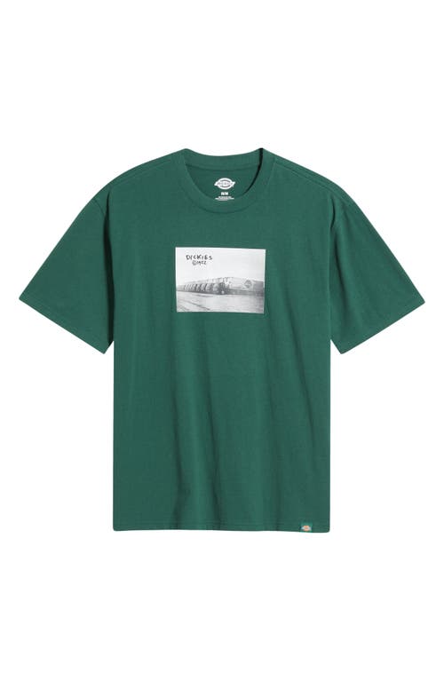 Dickies Sevier Graphic T-shirt In Green