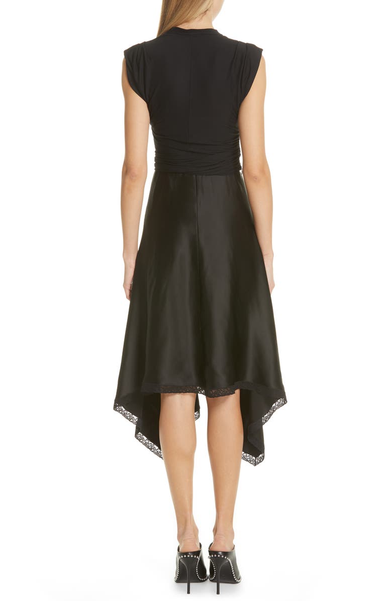 Alexander Wang Lace Trim Layered Slipdress, Alternate, color,