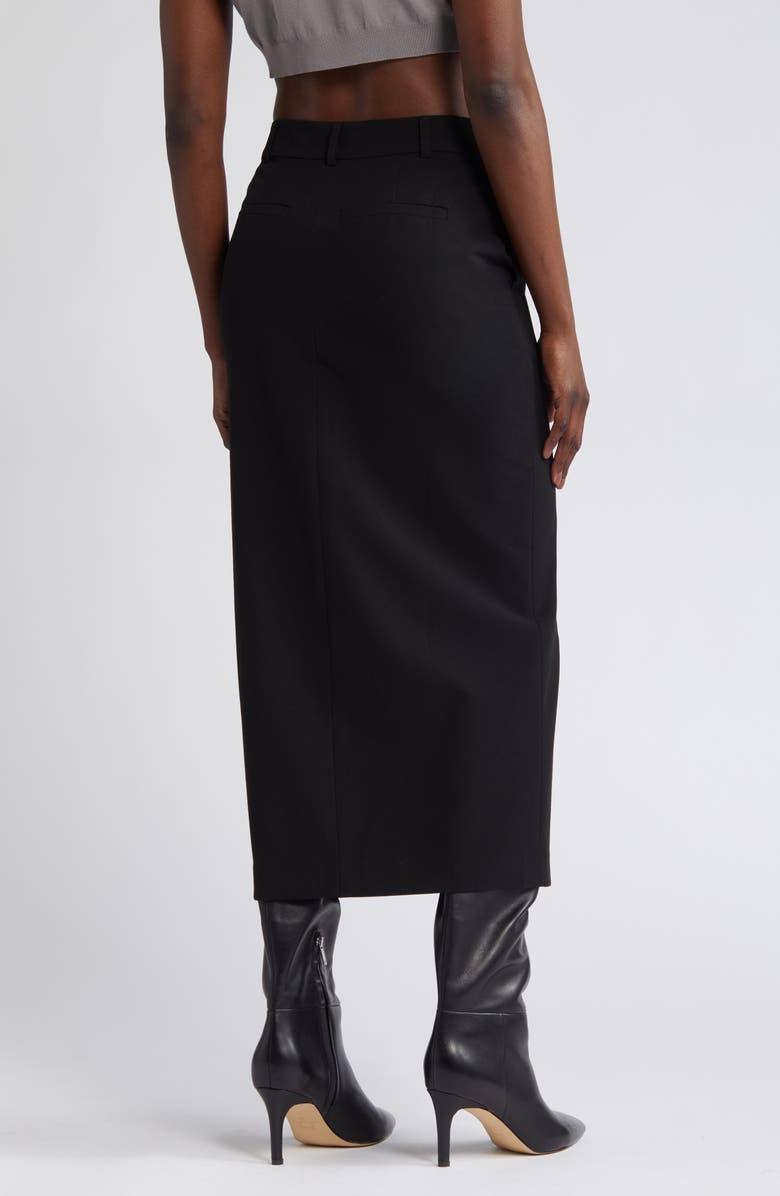 Open Edit Suited Midi Column Skirt, Alternate, color,