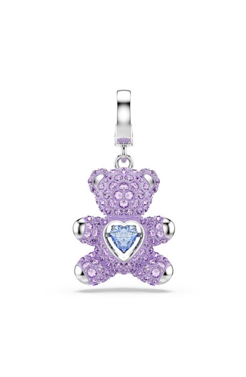 Idyllia Crystal Teddy Bear Charm