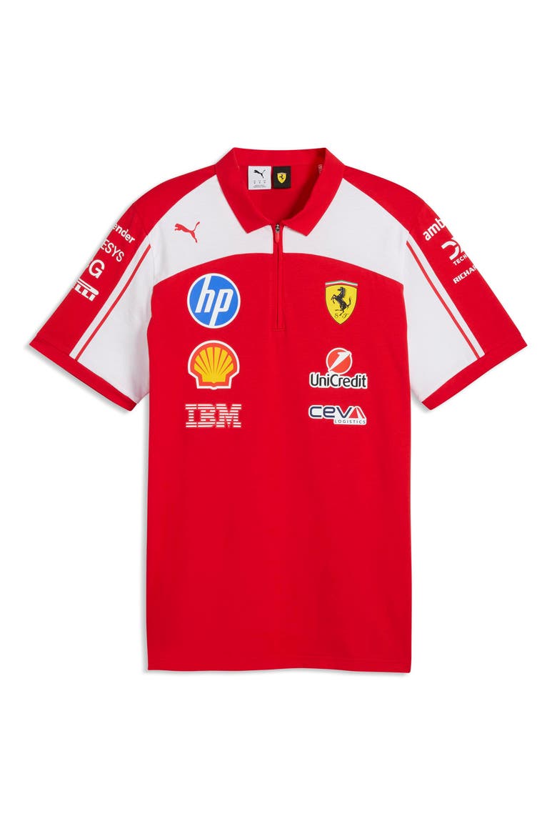 Scuderia Ferrari Replica Polo, Alternate, color, PUMA RED