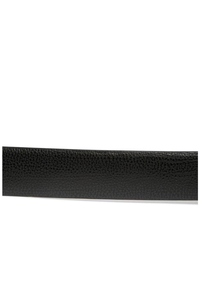 Double Circle Buckle Reversible Belt, Alternate, color, BLACK BONE