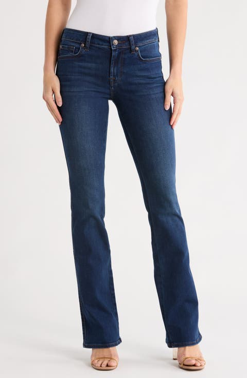 Kimmie Tailorless Mid Rise Bootcut Jeans (Alexandria)