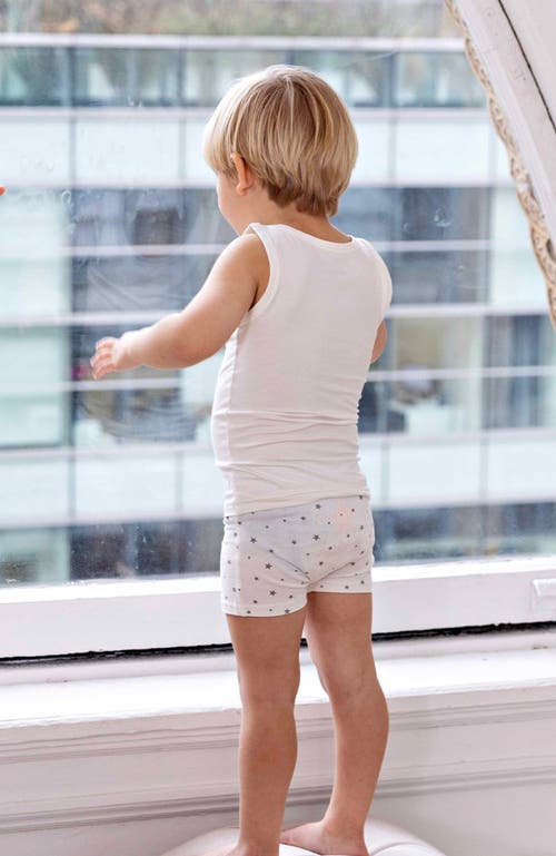 Noggiwear Buttoned Loungewear Set In White