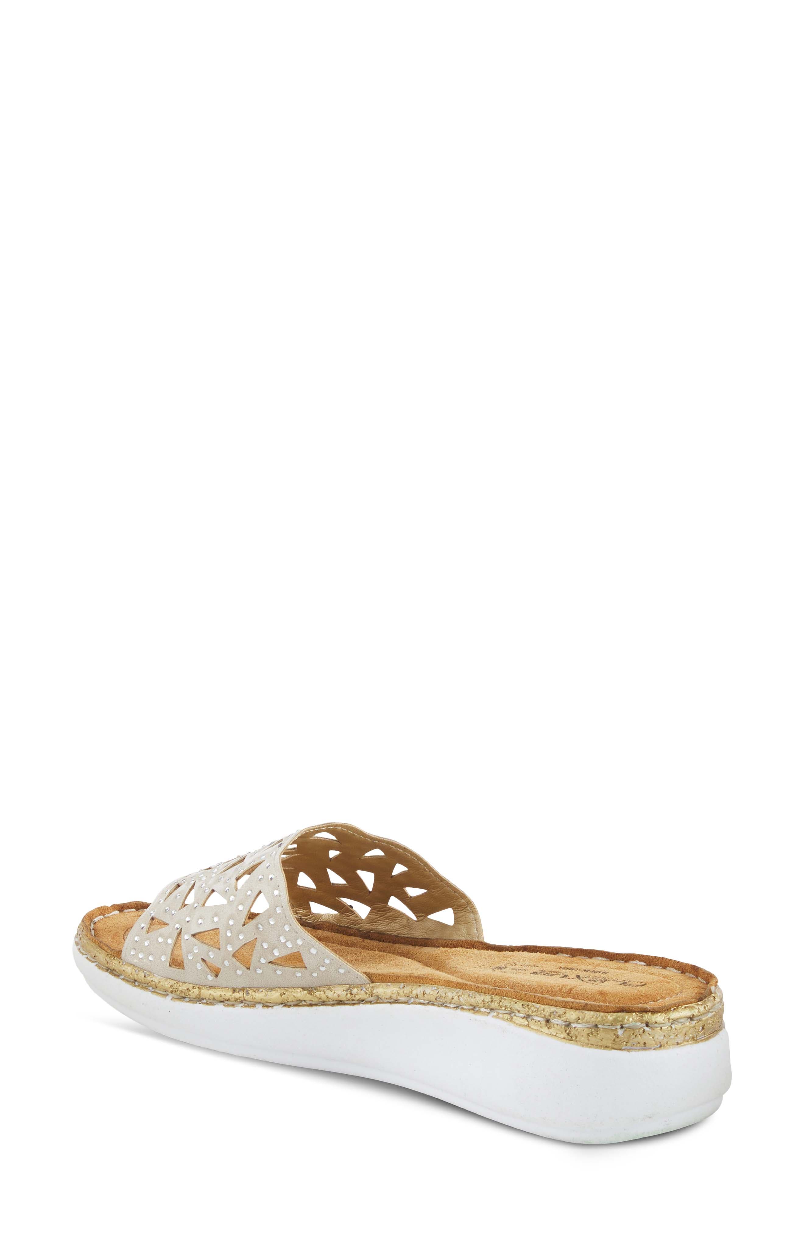 Flexus by Spring Step Windom Wedge Slide Sandal, Alternate, color, 