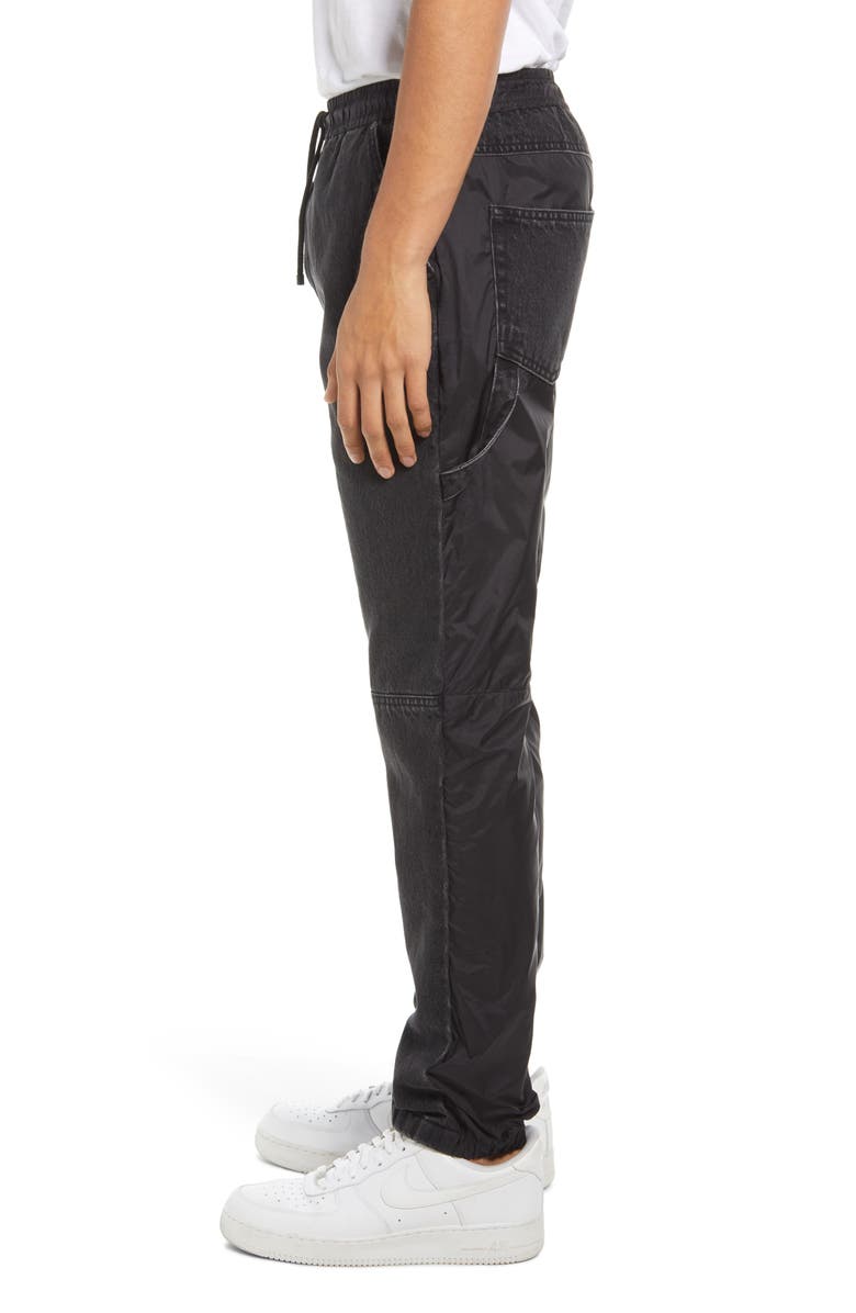 FRAME Denim & Nylon Joggers, Alternate, color,