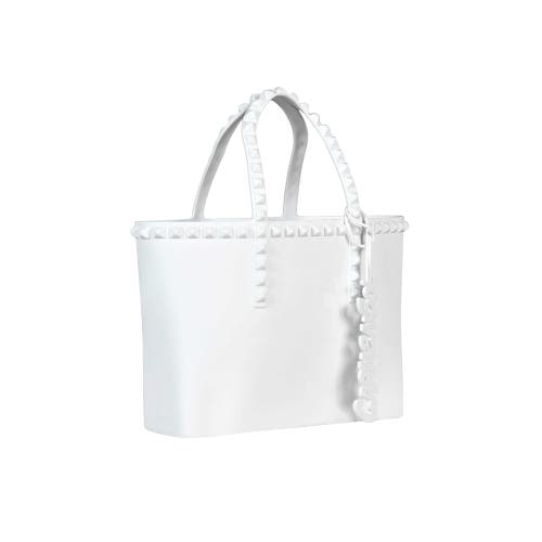 Carmen Sol Grazia Tote Bag In White