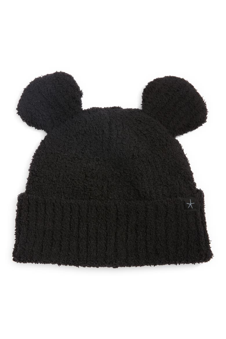 x Disney CozyChic™ Mickey Mouse Ears Beanie, Main, color, BLACK