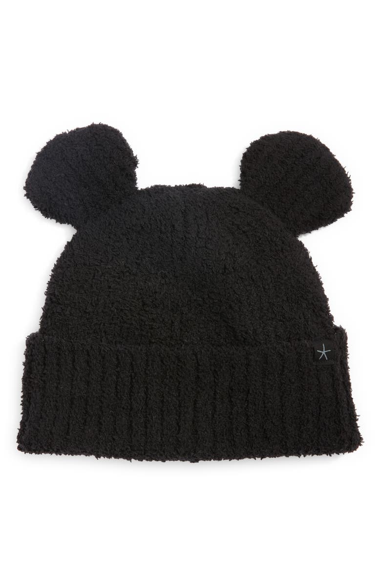 Barefoot Dreams<sup>®</sup> x Disney CozyChic<sup>™</sup> Mickey Mouse Ears Beanie, Main, color,