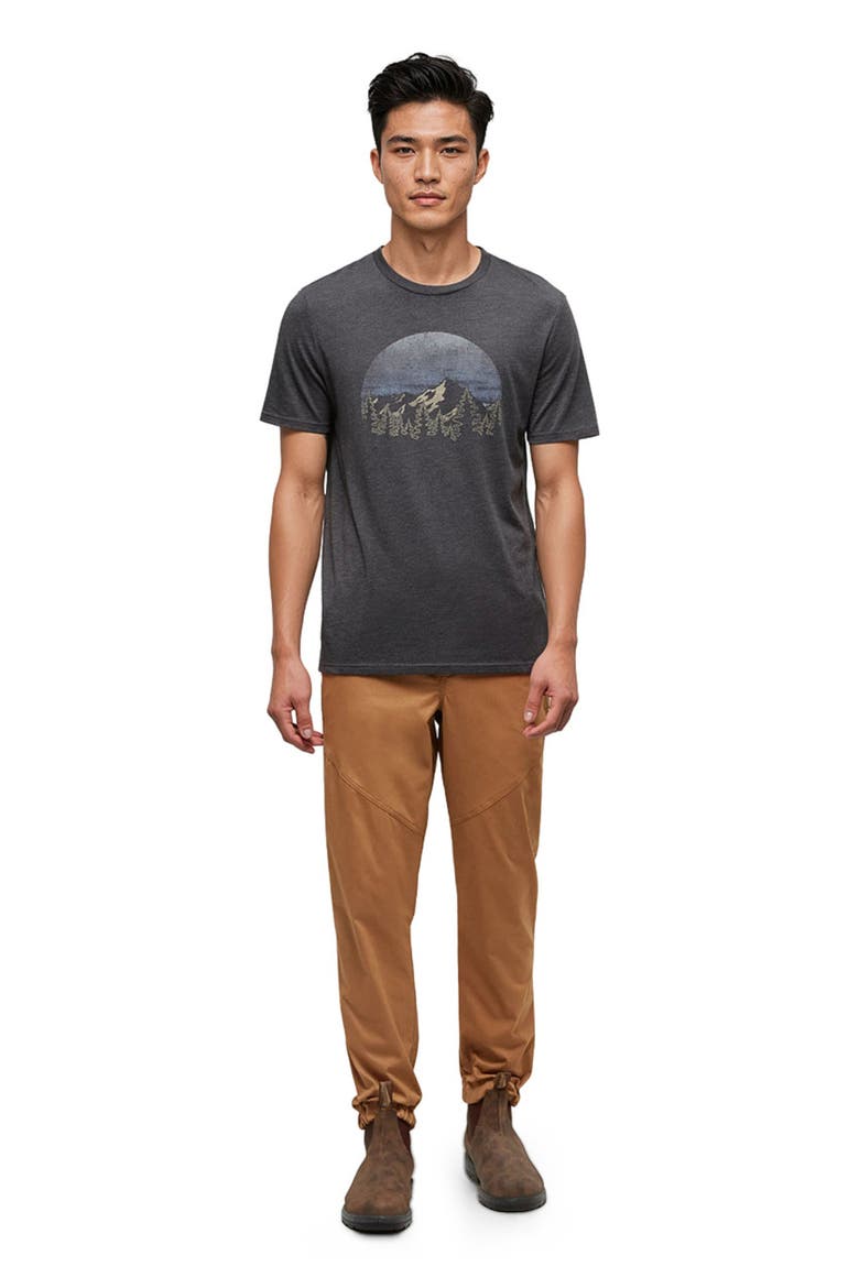 Vintage Sunset T-Shirt, Main, color, Meteorite Black Heather