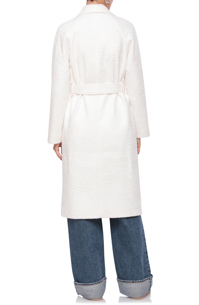 Avec Les Filles Belted Double Breasted Coat, Alternate, color, 