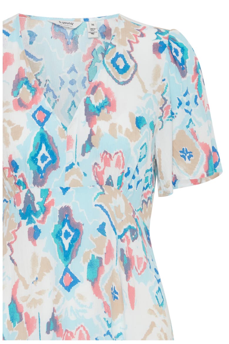 Printed Maxi Dress, Alternate, color, CLEARWATER ETHNIC MIX
