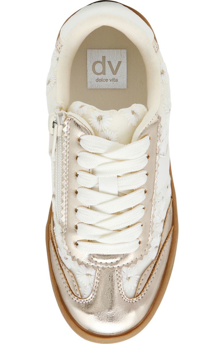 DV by Dolce Vita Kids' Valor Platform Sneaker, Alternate, color, Ivory Floral