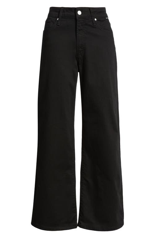 Mavi Jeans Paloma Wide Leg Jeans In Black