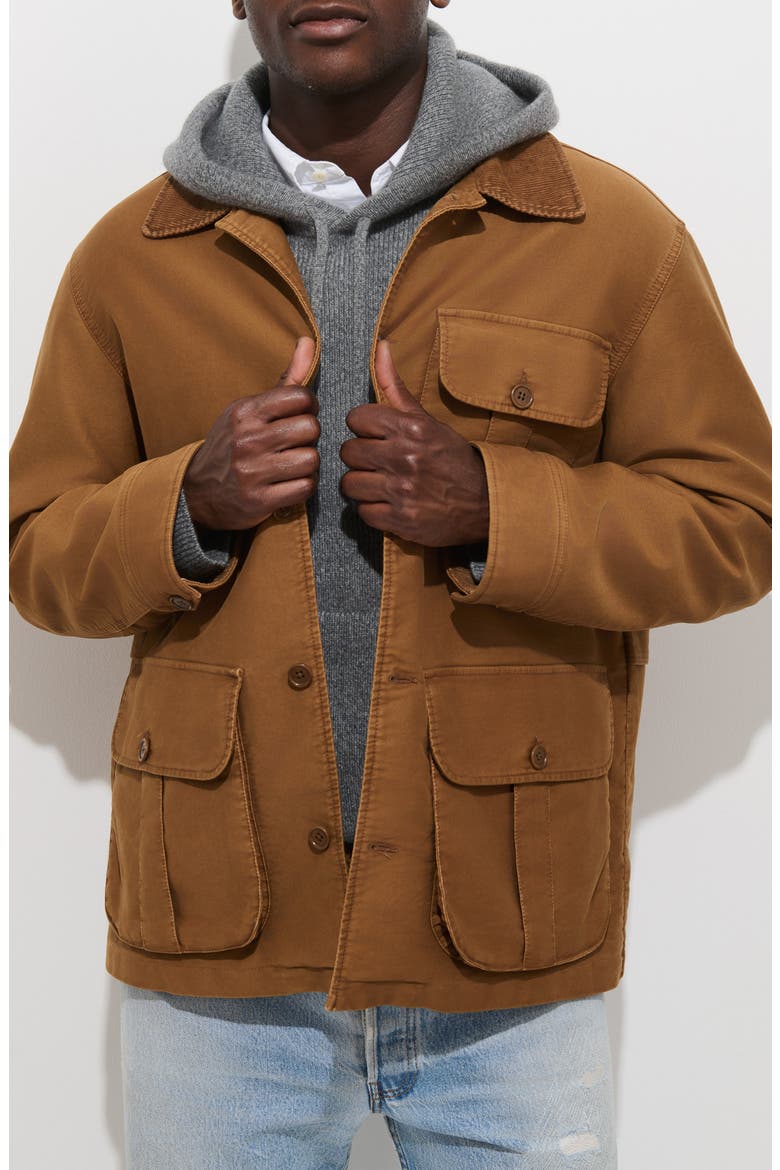 Moleskin Hunting Jacket, Main, color, LATIGO