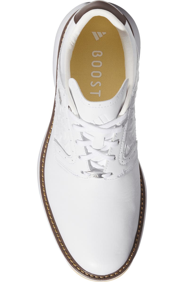 adidas MC70 Golf Shoe, Alternate, color, White/ Metallic Silver/ Brown