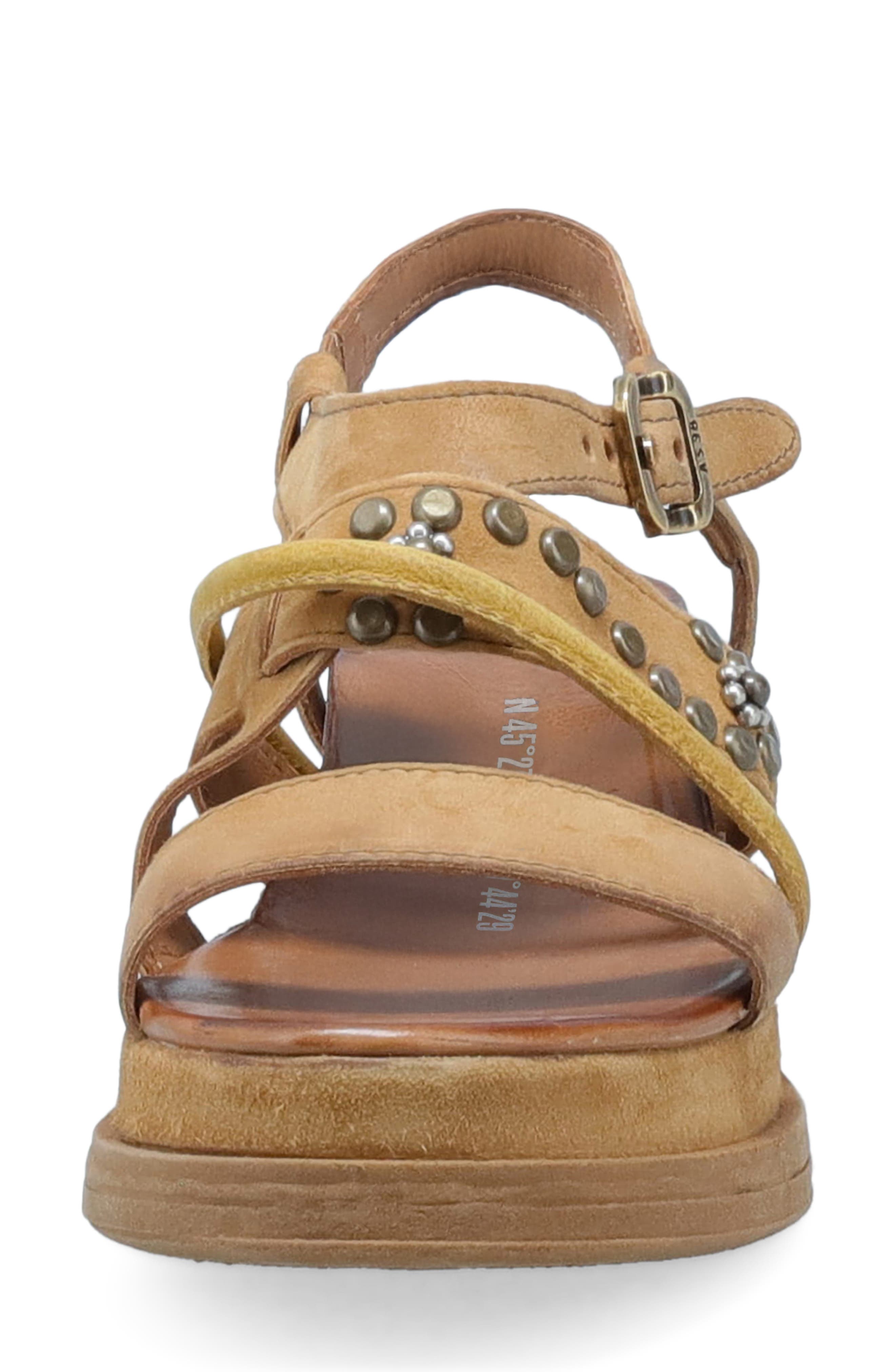 Lowman Platform Sandal, Alternate, color, CAMEL