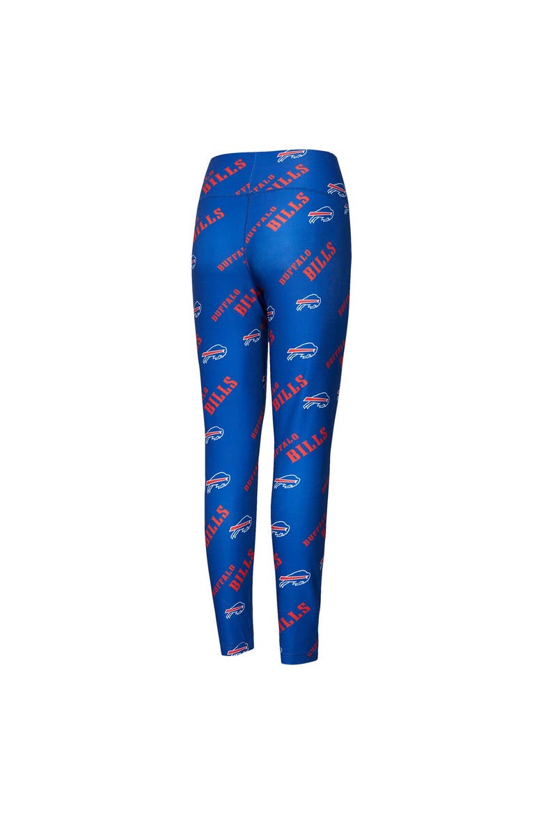 Women's Concepts Sport Royal Buffalo Bills Breakthrough Allover Print Knit Leggings, Alternate, color, Royal