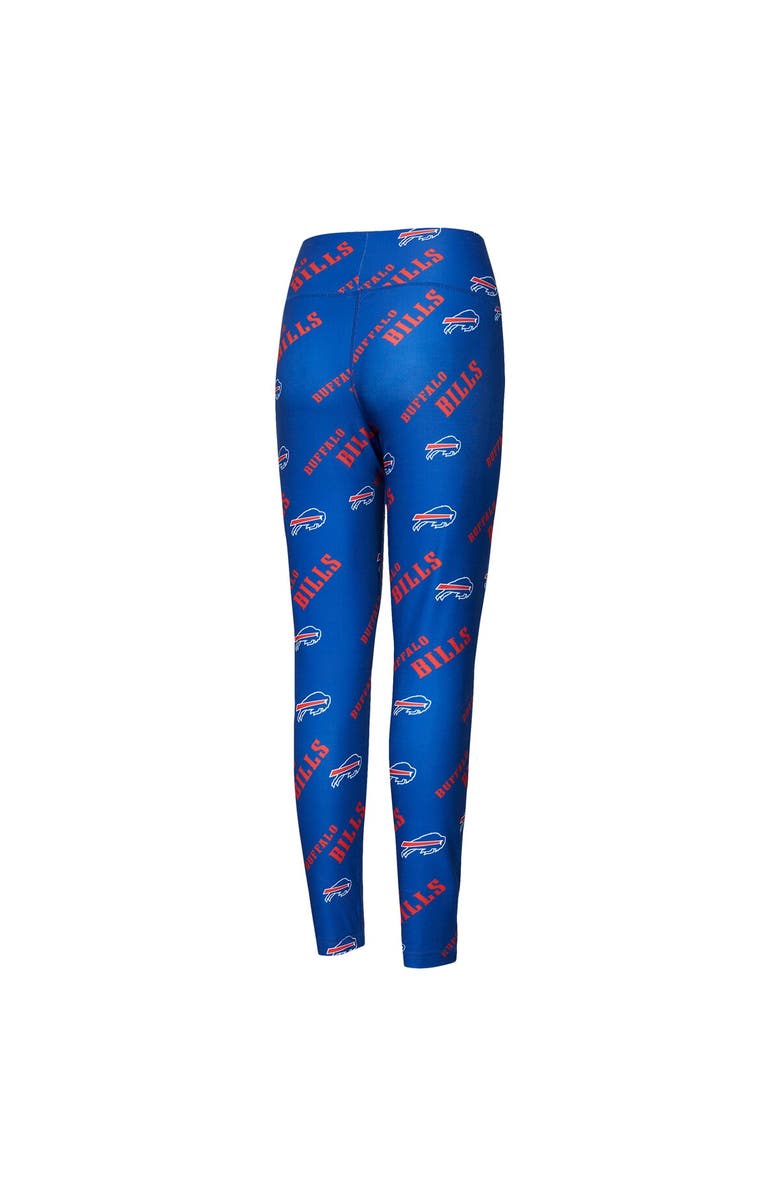 CONCEPTS SPORT Women's Concepts Sport Royal Buffalo Bills Breakthrough Allover Print Knit Leggings, Alternate, color, Royal