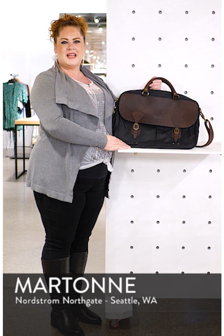 Waxed Leather Briefcase video