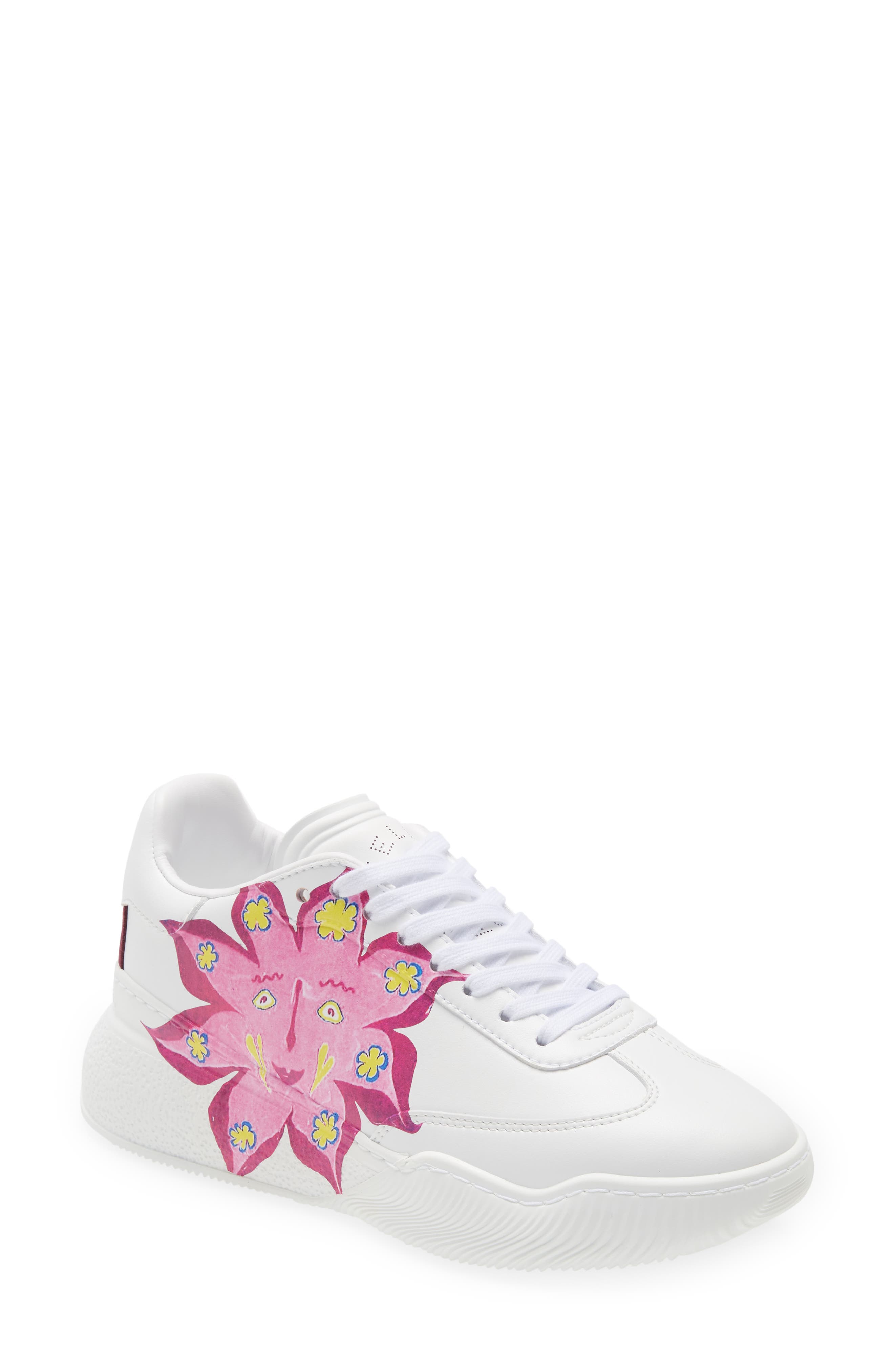 Stella McCartney x MYFAWNWY Shared 3 Loop Sneaker, Main, color, 