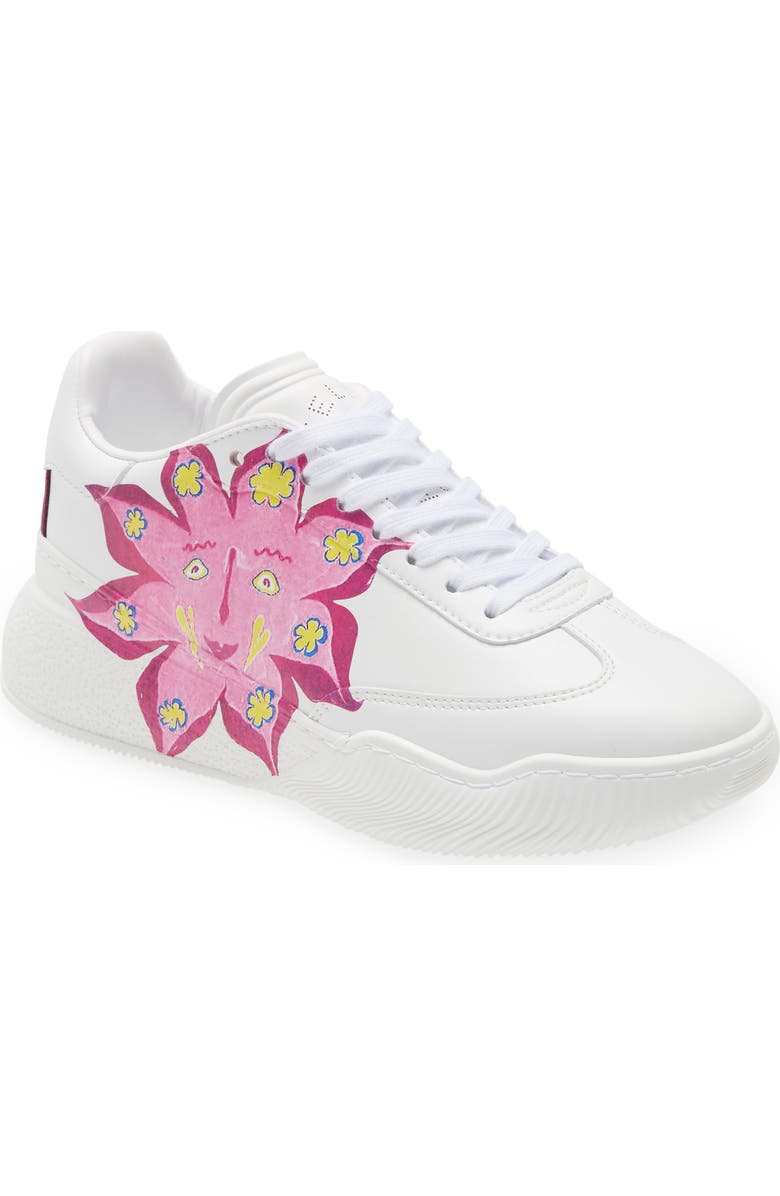 Stella McCartney x MYFAWNWY Shared 3 Loop Sneaker, Main, color,