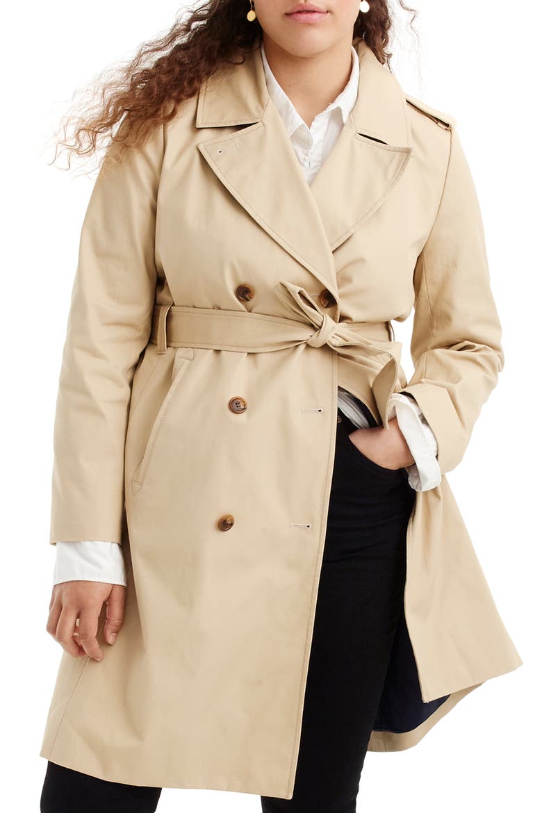 2011 Icon Trench Coat, Main, color, VINTAGE KHAKI