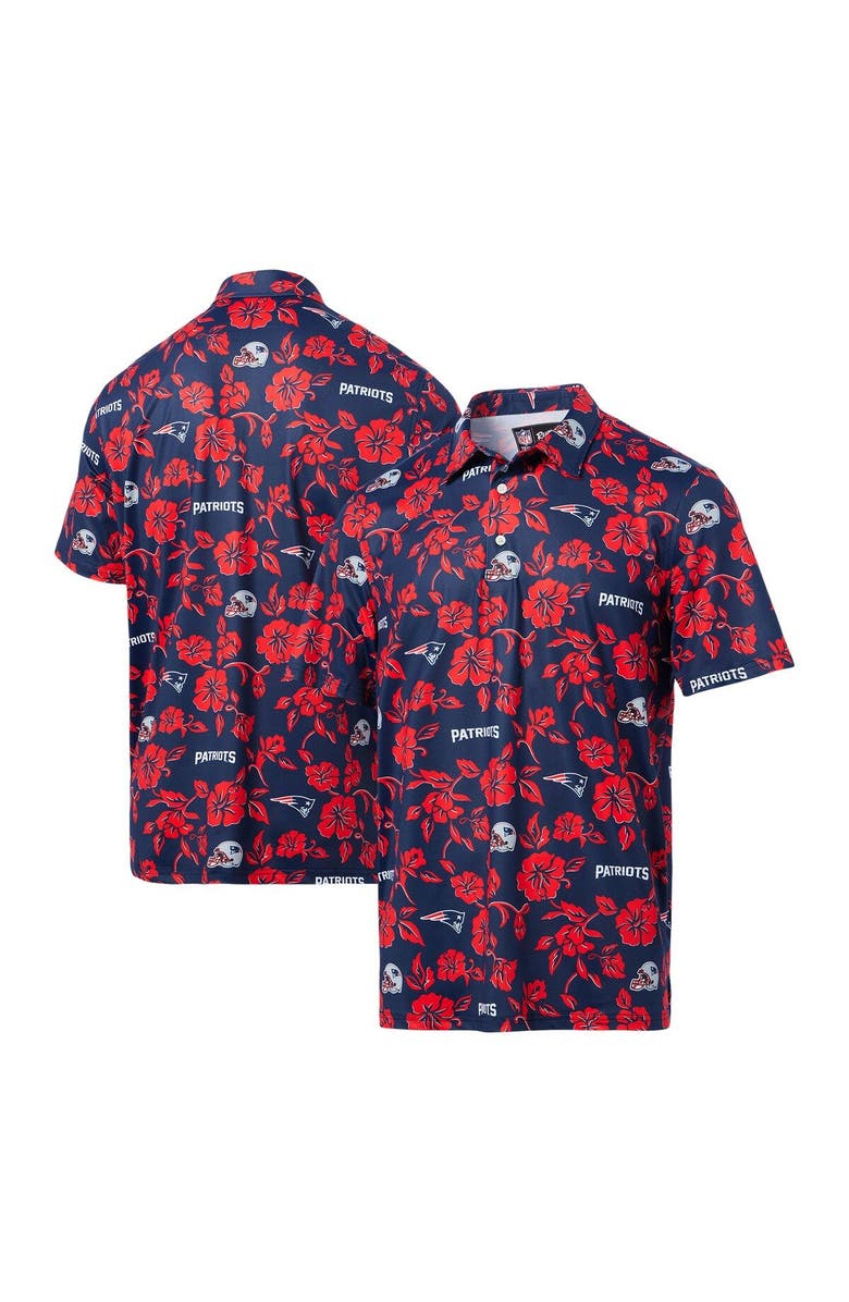 Reyn Spooner Men's Reyn Spooner Navy New England Patriots Pua Performance Polo, Main, color, Navy