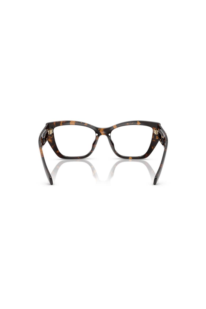54mm Square optical glasses, Alternate, color, Tortoise