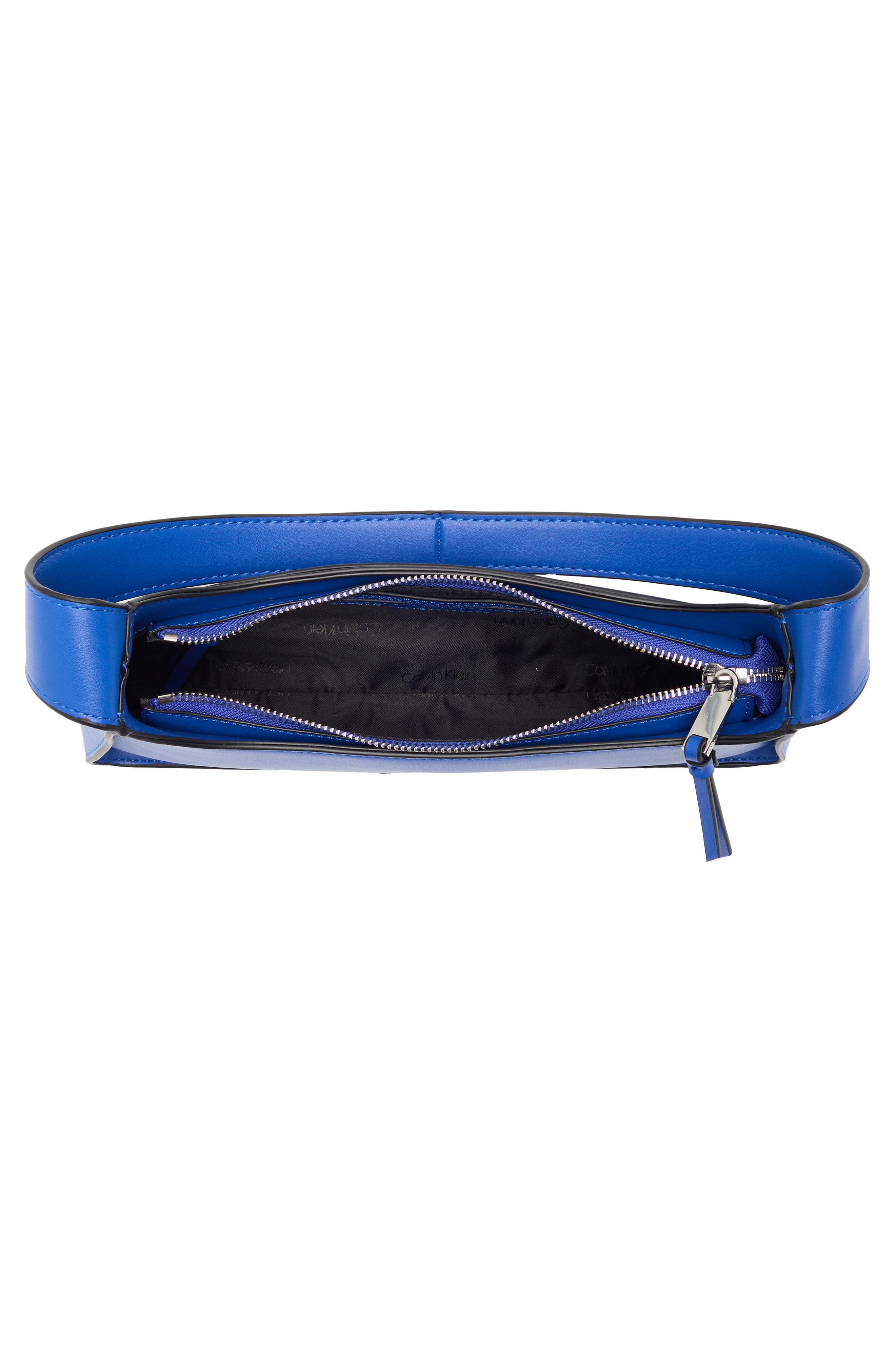 Kyren Faux Leather Shoulder Bag, Alternate, color, ATOMIC BLUE