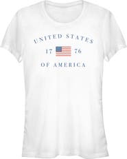 Lost Gods Juniors Lost Gods United States of America 1776 T Shirt