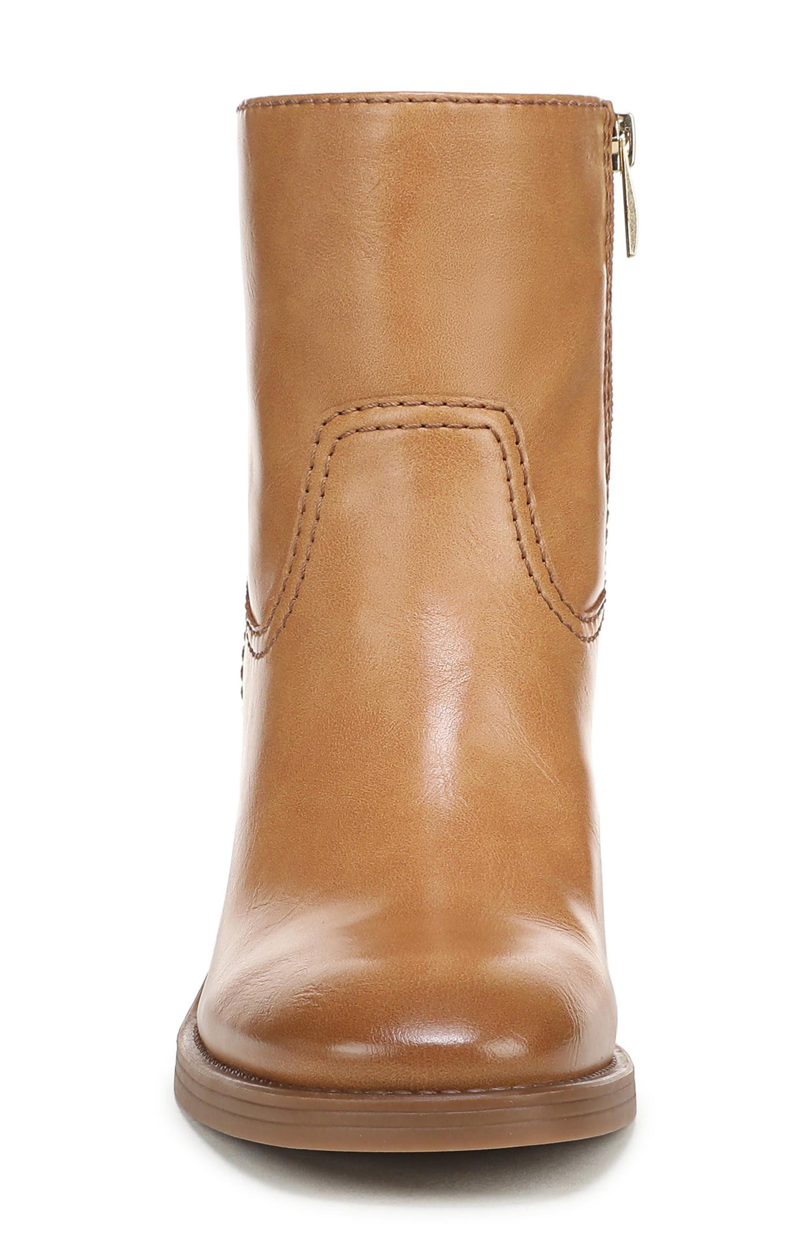Kaiden Faux Leather Short Boot, Alternate, color, BROWN TAWNY CANYON