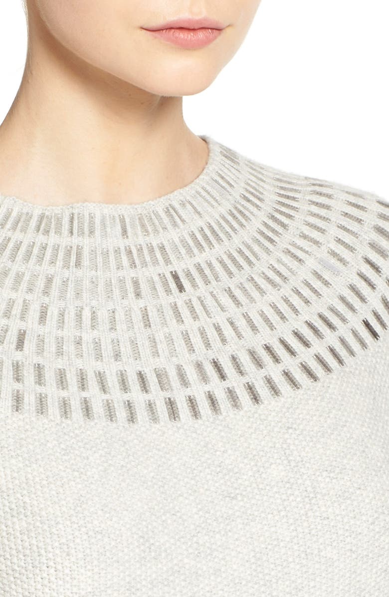 Vince Sequin Crewneck Sweater, Alternate, color, 