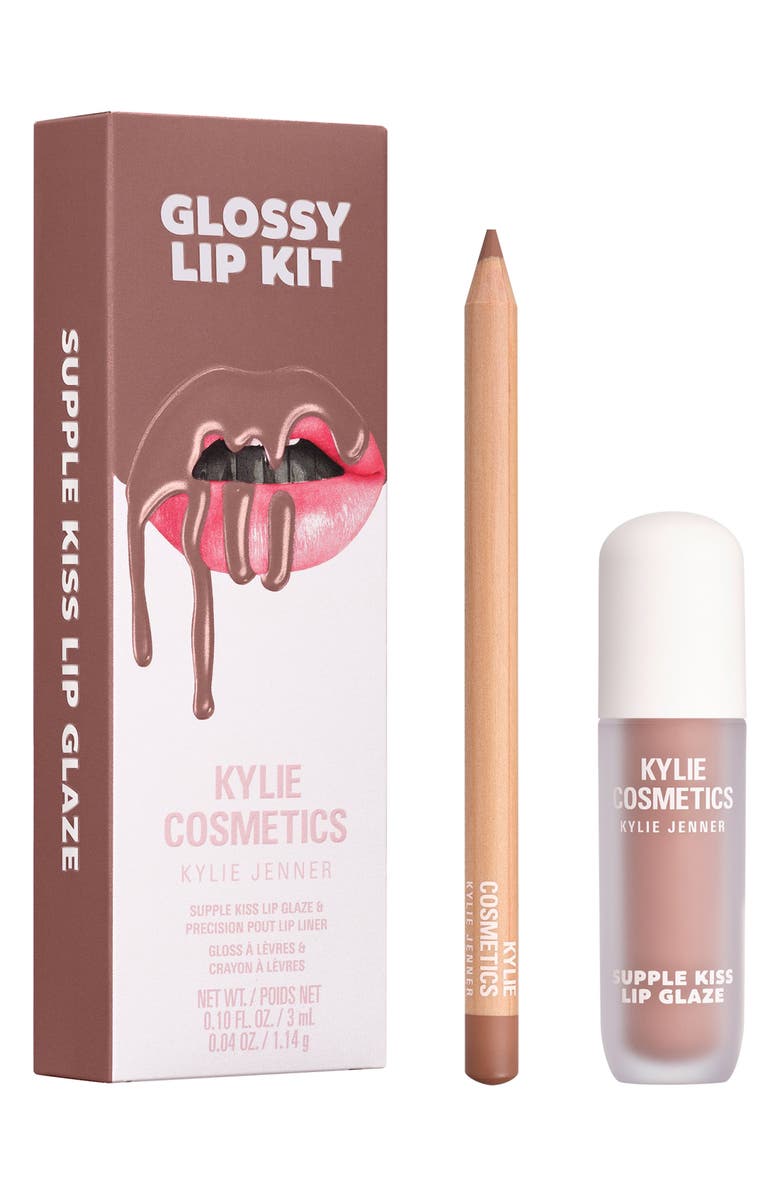 Kylie Cosmetics Glossy Lip Kit $35 Value, Main, color, Dolce K