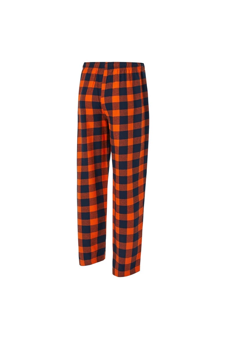 Men's Concepts Sport Navy/Orange Denver Broncos Avondale T-Shirt & Flannel Pants Set, Alternate, color, Navy
