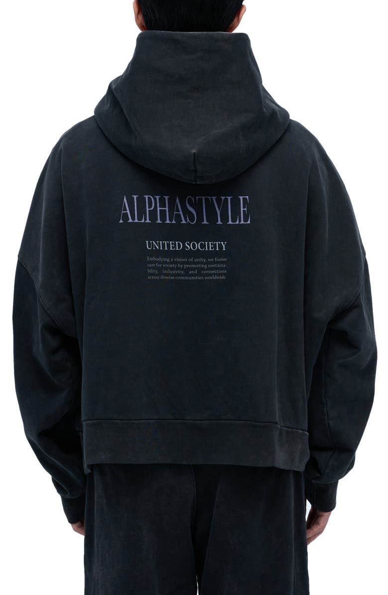 AlphaStyle UNITED HOOD, Alternate, color, Black