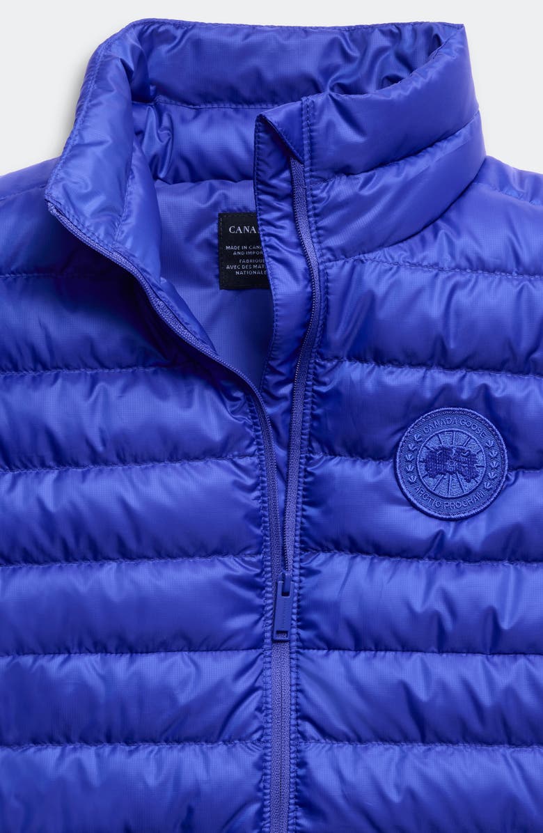 Canada Goose Aethera Quilted Ripstop 750 Fill Power Down Puffer Vest, Alternate, color, Azurite Blue