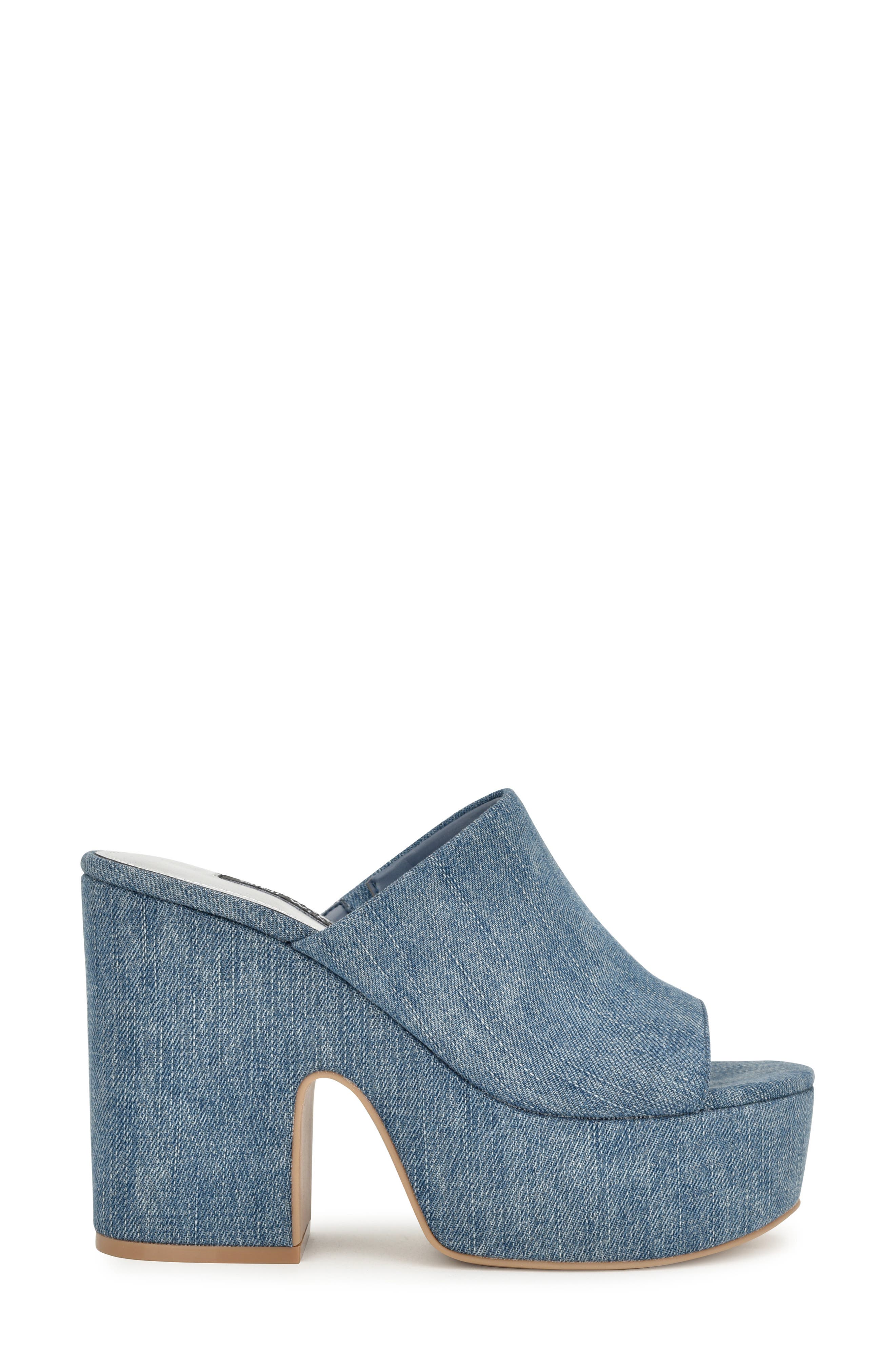Nine West Olley Platform Sandal, Alternate, color, 