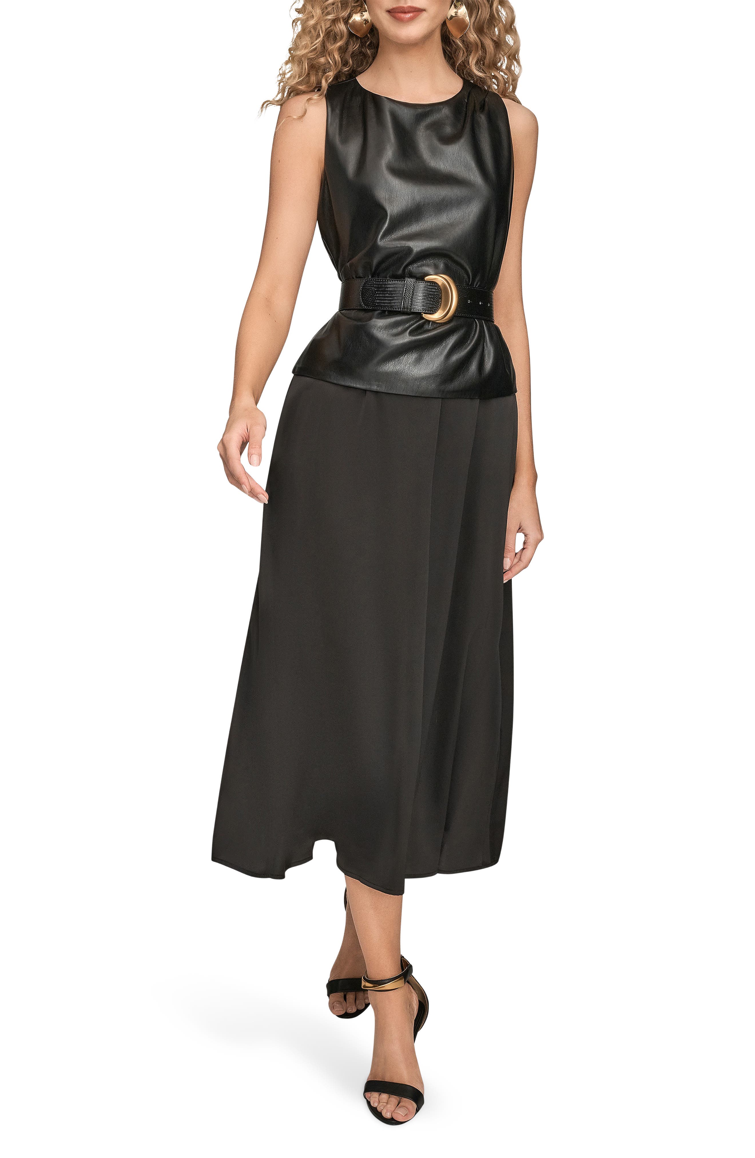 Women's Faux Leather Dresses | Nordstrom