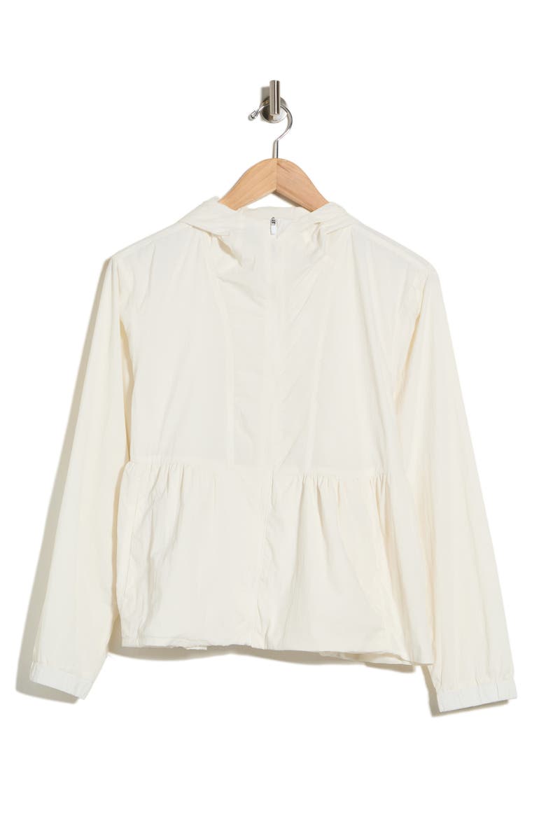 Radiant Sherry Peplum Jacket, Alternate, color, WHITE DOVE
