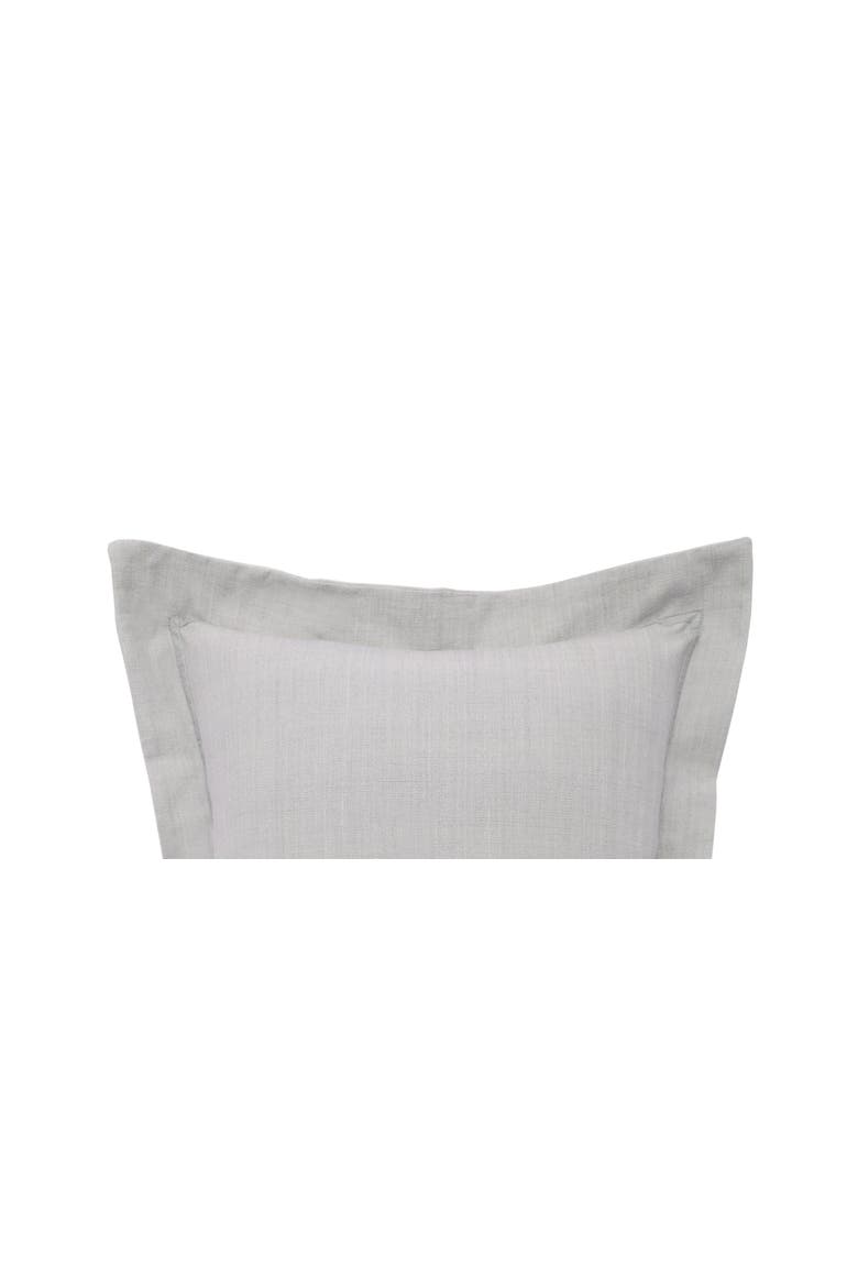 Boulder Flange Accent Pillow, Alternate, color, Gray