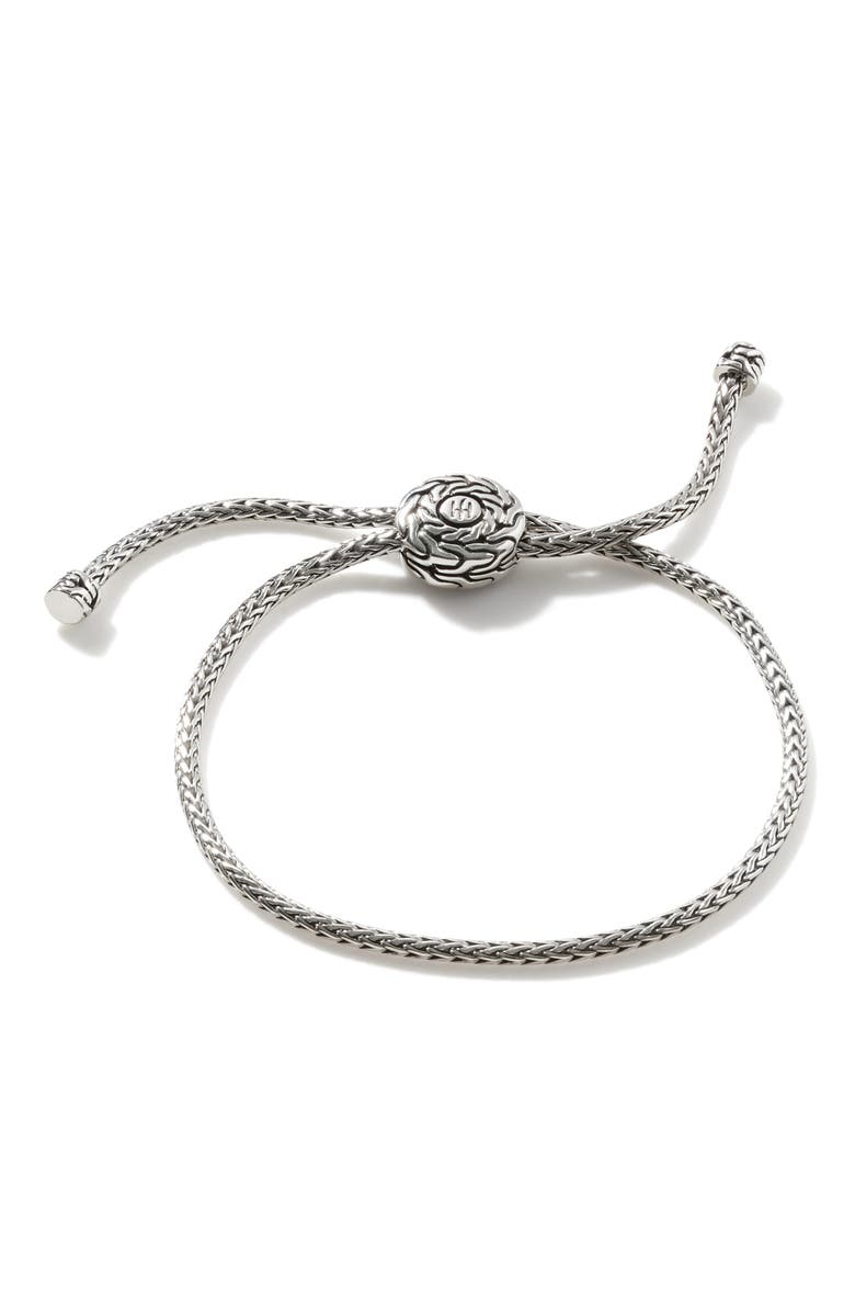 John Hardy Icon Slider Bracelet, Sterling Silver, Main, color,