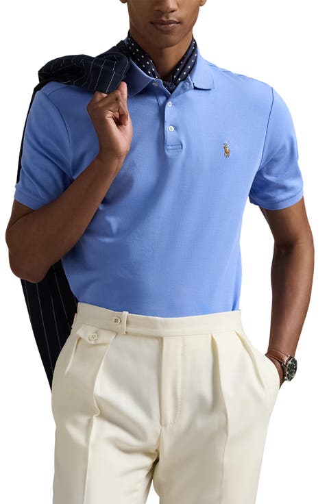 Solid Cotton Jersey Polo