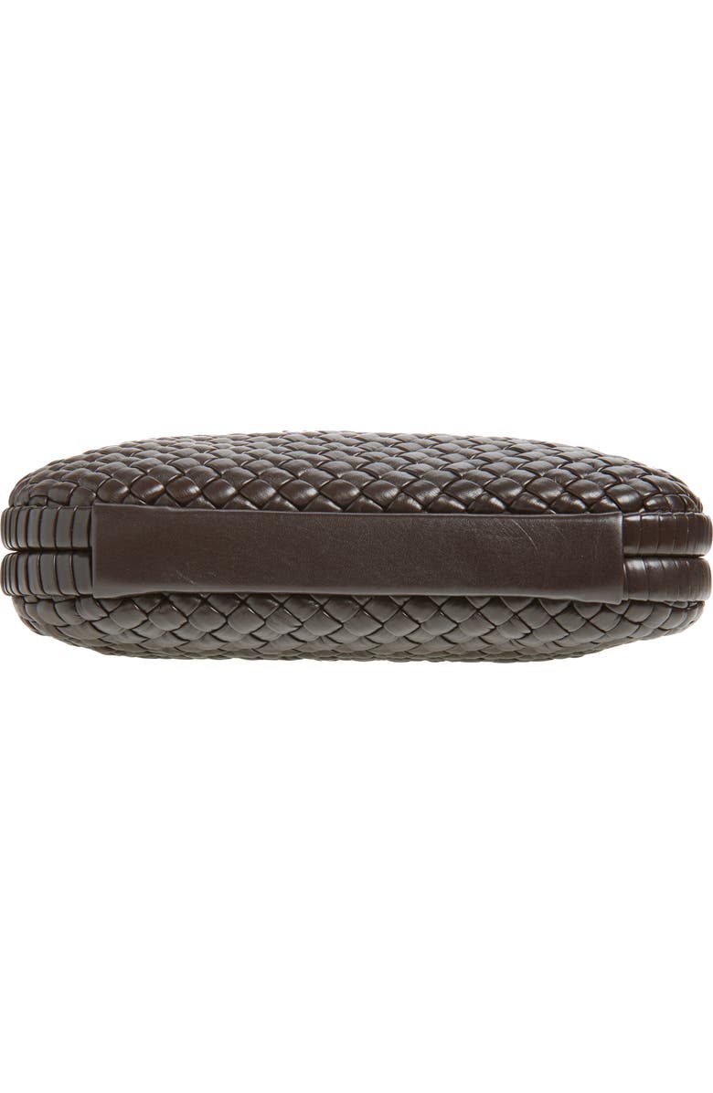 Bottega Veneta Intreccio Minaudière Clutch, Alternate, color, Fondant-Brass V