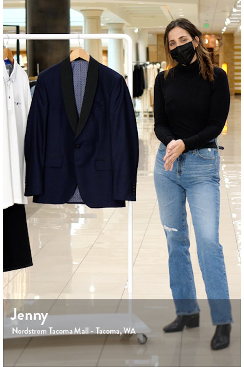 Josh Check Wool Dinner Jacket video