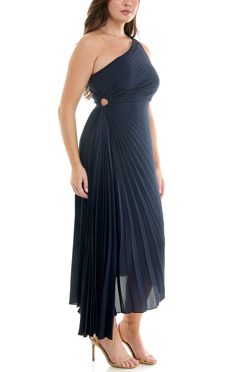 blue modest prom dresses Modest Royal Blue Long Flowy Evening Prom Dresses With Lace Appliques