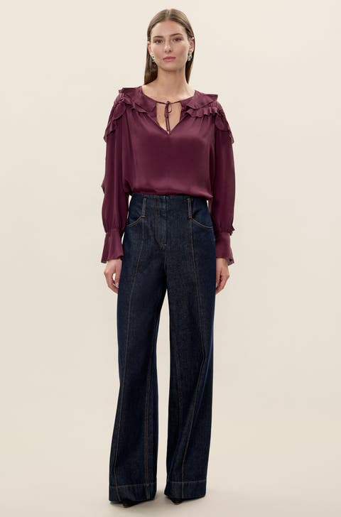 Lillith Ruffle Blouse