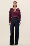 Rebecca Taylor Lillith Ruffle Blouse